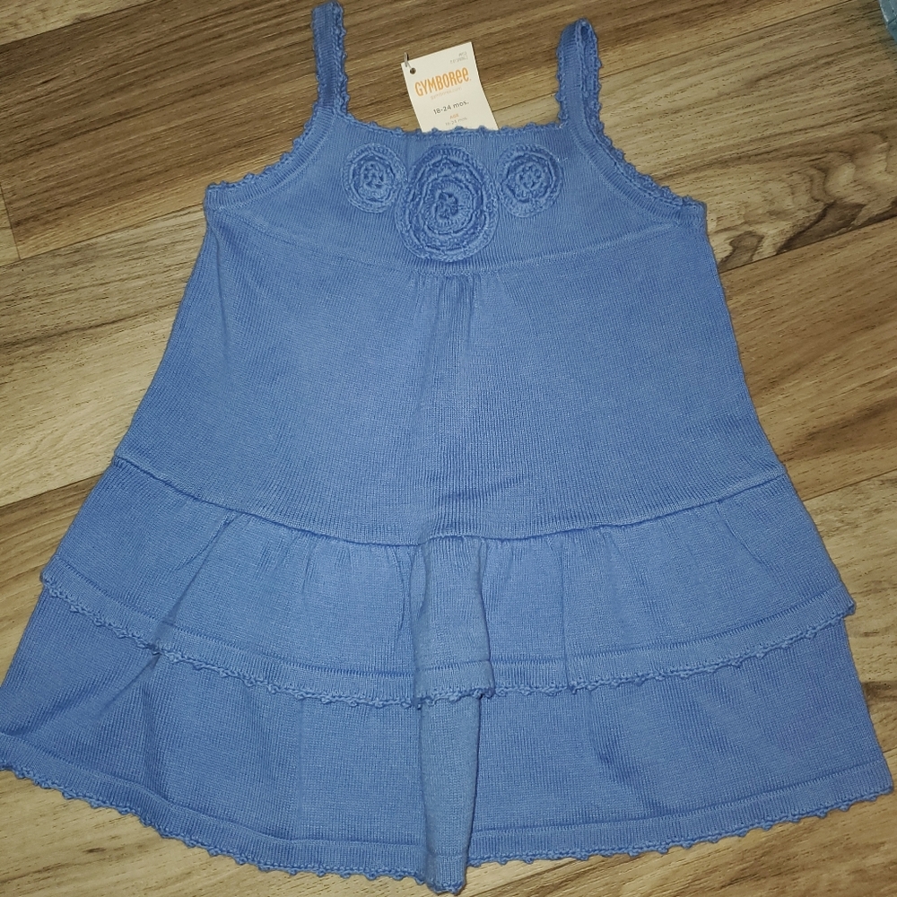 New 18 24 mo Gymboree Tank Dress Greek Isle Style